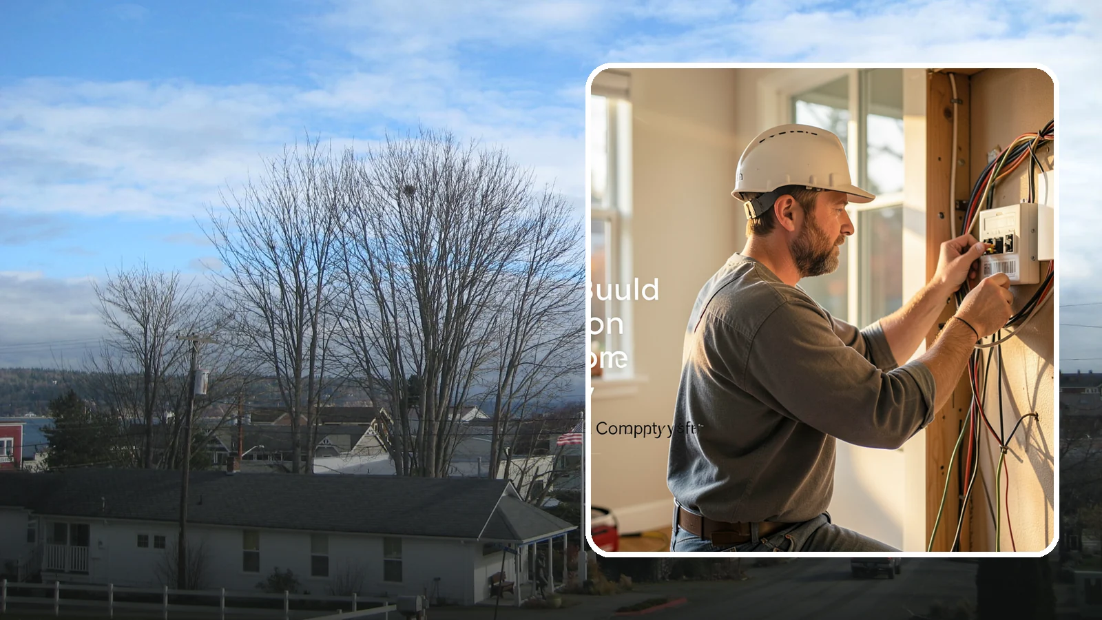 Home Automation Wiring in Langley, Island County, WA - We run the low-voltage wiring backbone that makes reliable, whole-home automation possible.