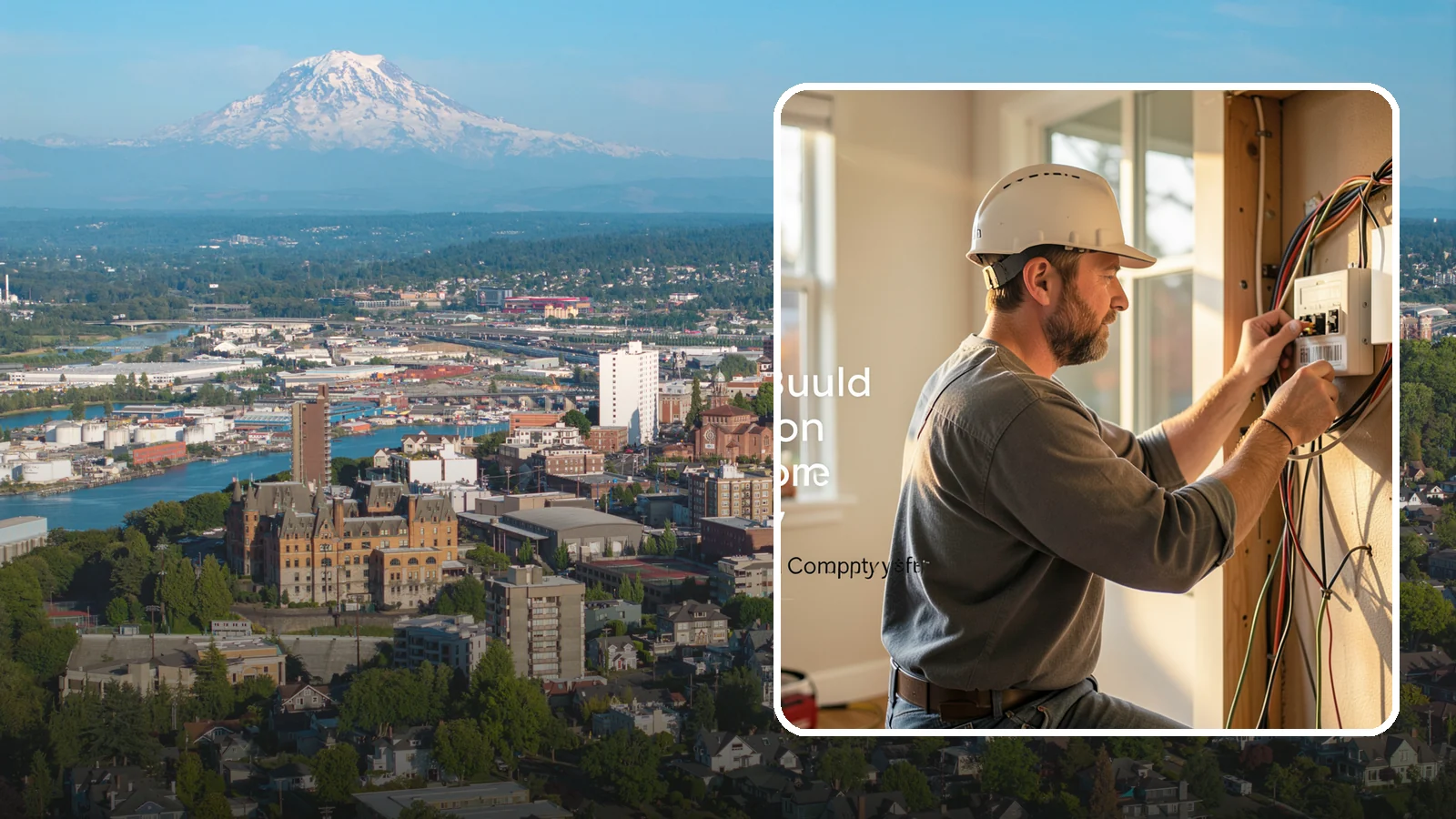 Home Automation Wiring in Tacoma, Pierce County, WA - We run the low-voltage wiring backbone that makes reliable, whole-home automation possible.