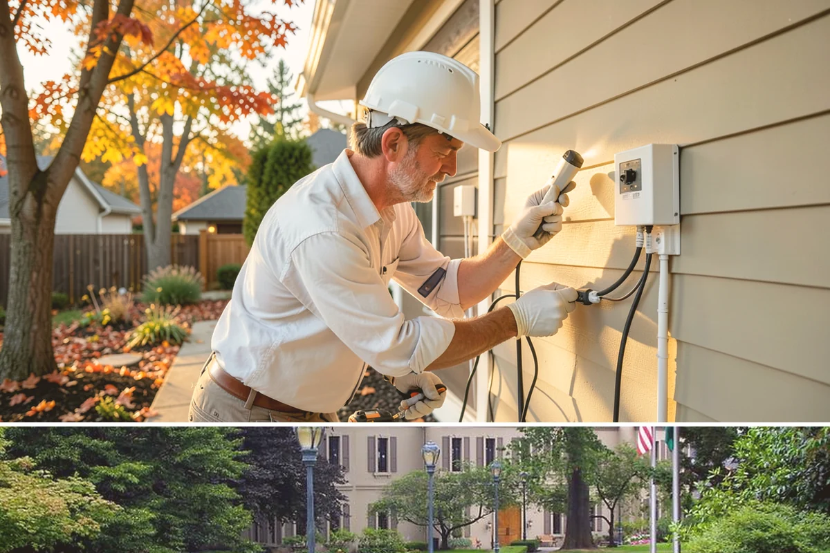 Home Automation Wiring in Woodinville, King County, WA - Wiring is best run during framing on new builds or alongside a remodel, and interior retrofits suit the rainy PNW season.