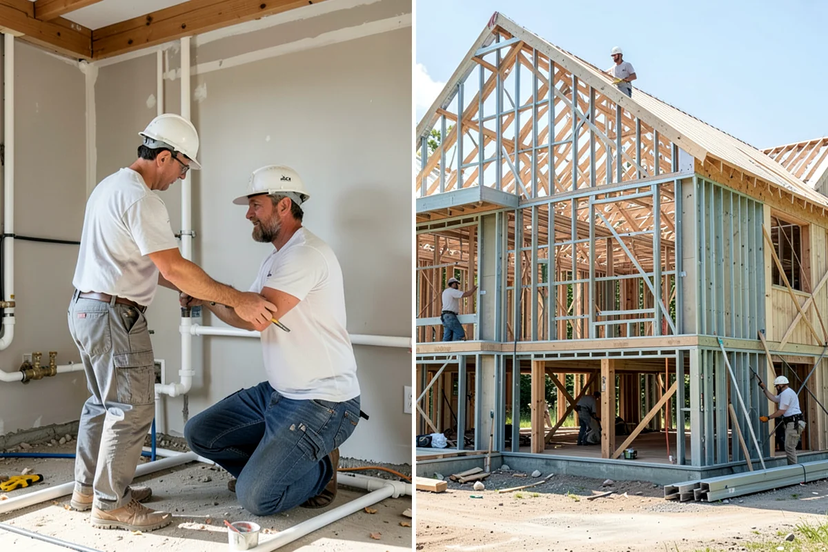 Home Bar Construction in Arlington, Snohomish County, WA - We plan the bar layout, plumbing, and appliances