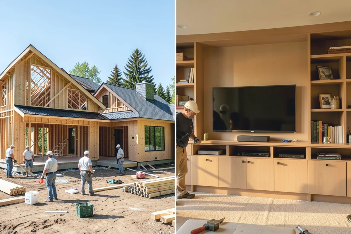 Home Bar Construction in Beaux Arts Village, King County, WA - We plan the bar layout, plumbing, and appliances