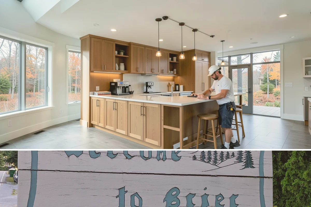 Home Bar Construction in Brier, Snohomish County, WA - Home bar builds run year-round and make a rewarding project before the holiday entertaining season.
