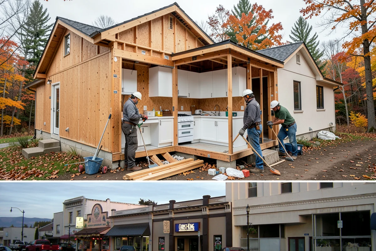 Home Bar Construction in Burlington, Skagit County, WA - Home bar builds run year-round and make a rewarding project before the holiday entertaining season.