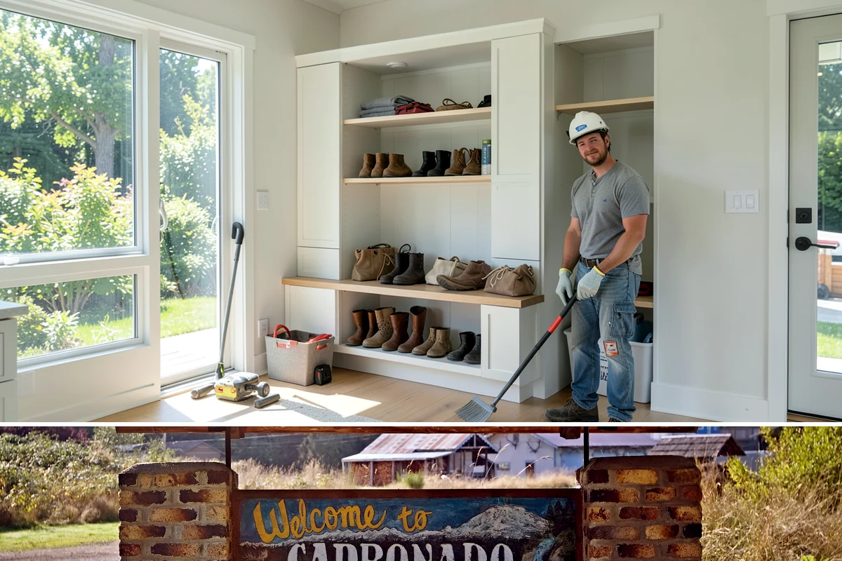 Home Bar Construction in Carbonado, Pierce County, WA - Home bar builds run year-round and make a rewarding project before the holiday entertaining season.