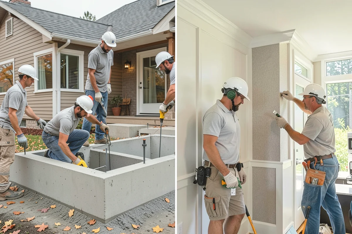 Home Bar Construction in Covington, King County, WA - We plan the bar layout, plumbing, and appliances