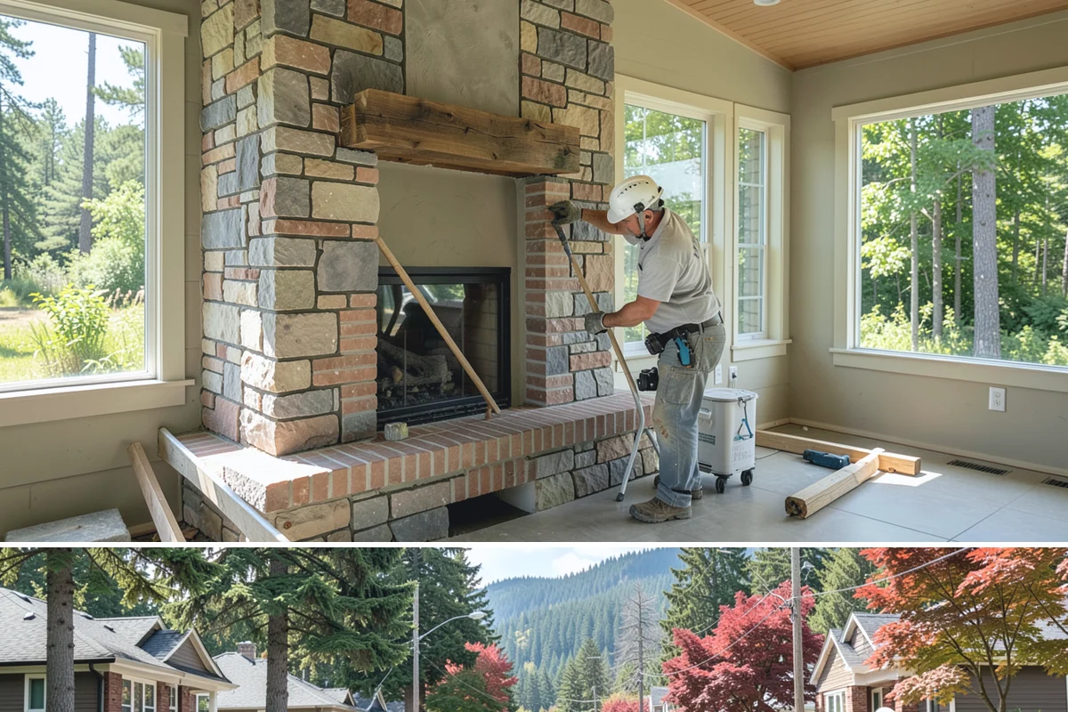 Home Bar Construction in Hunts Point, King County, WA - Home bar builds run year-round and make a rewarding project before the holiday entertaining season.