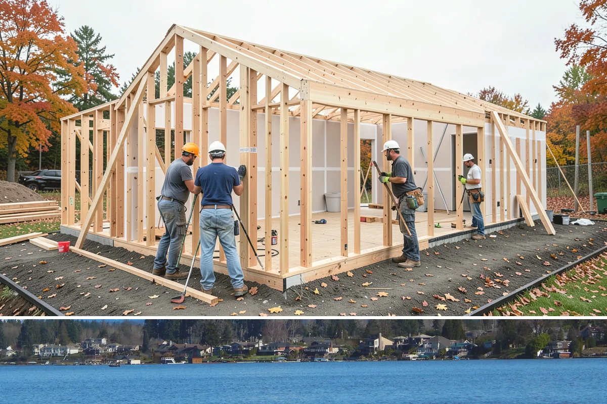 Home Bar Construction in Lake Stevens, Snohomish County, WA - Home bar builds run year-round and make a rewarding project before the holiday entertaining season.