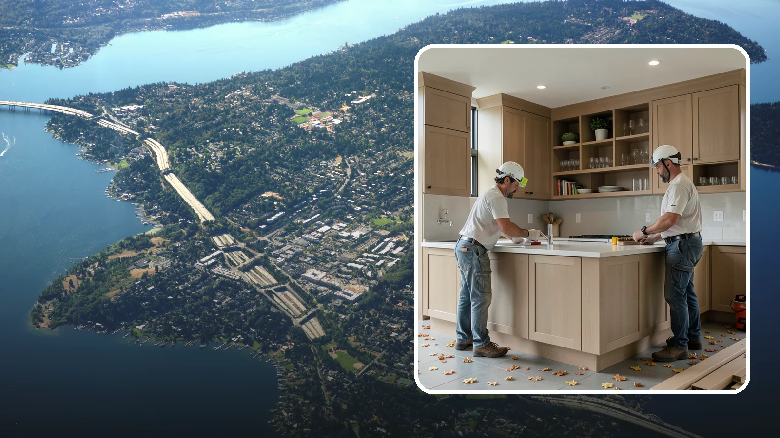 Home Bar Construction in Mercer Island, King County, WA - We build home bars with the cabinetry, plumbing, and finishes to entertain in style.
