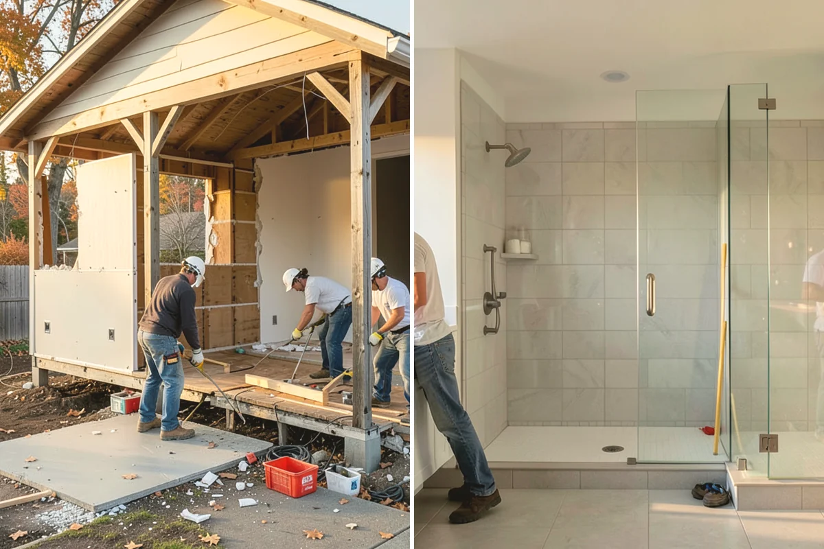 Home Bar Construction in Mill Creek, Snohomish County, WA - We plan the bar layout, plumbing, and appliances
