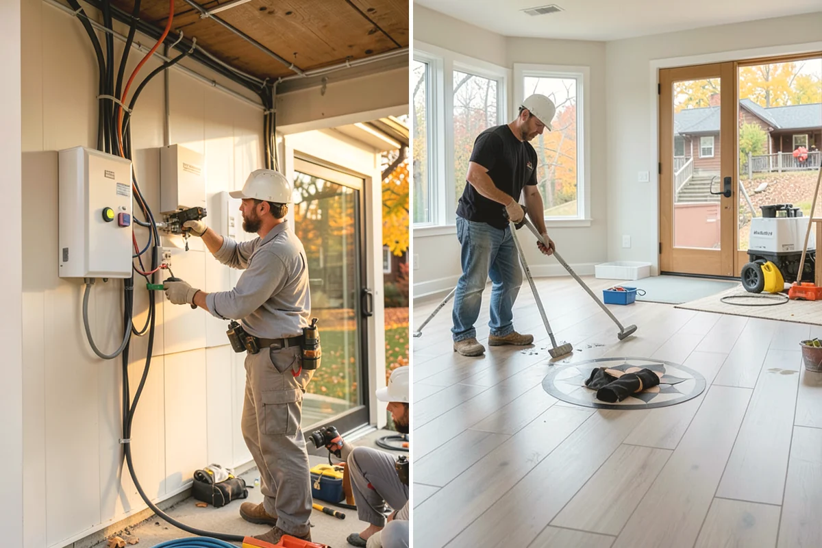 Home Bar Construction in Monroe, Snohomish County, WA - We plan the bar layout, plumbing, and appliances