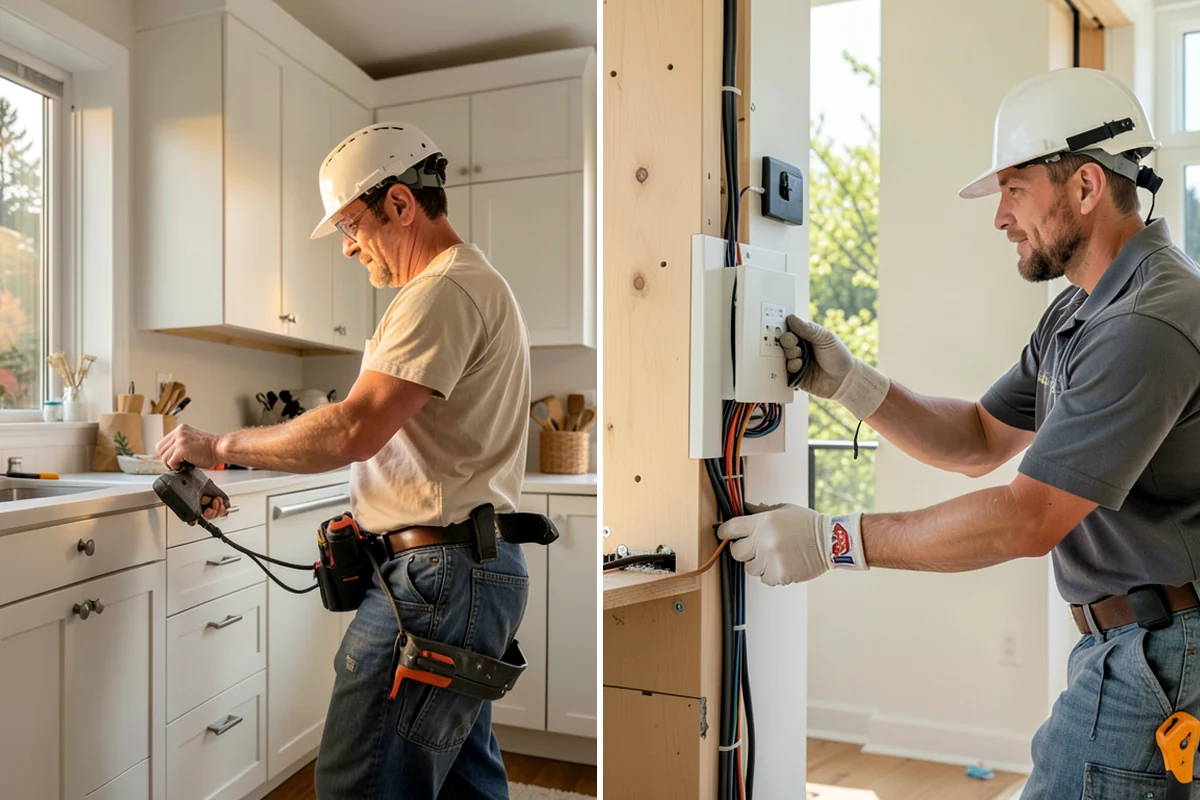 Home Bar Construction in SeaTac, King County, WA - We plan the bar layout, plumbing, and appliances