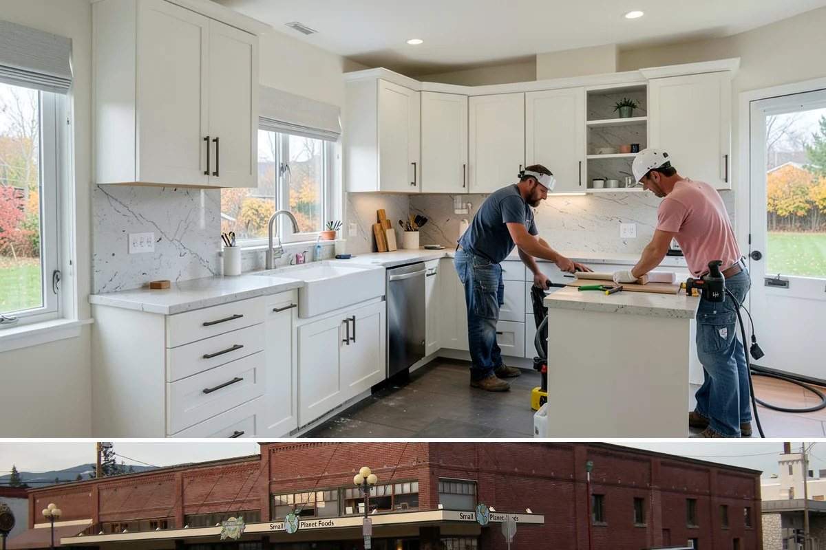 Home Bar Construction in Sedro-Woolley, Skagit County, WA - Home bar builds run year-round and make a rewarding project before the holiday entertaining season.