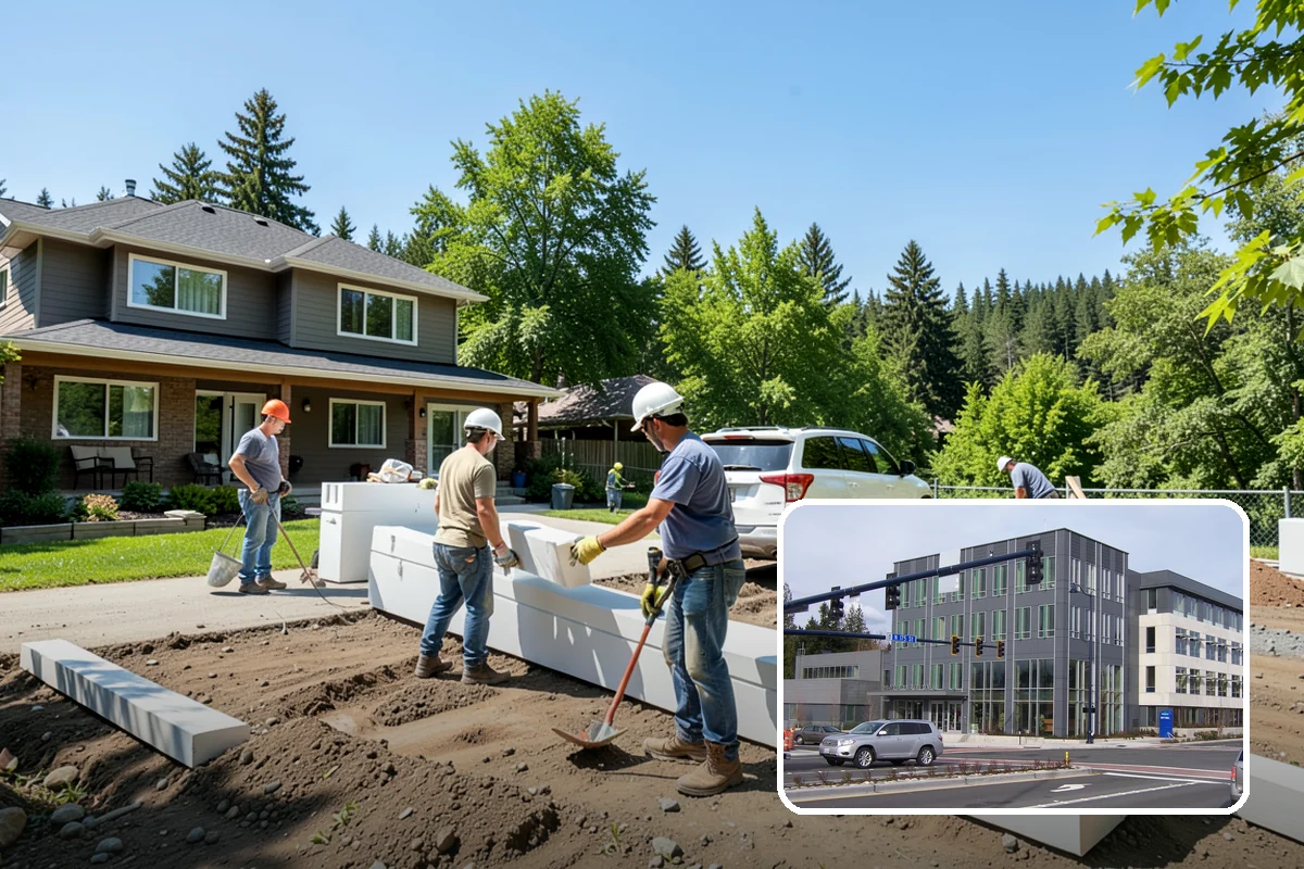 Home Bar Construction in Shoreline, King County, WA - Custom cabinetry and glass storage for hosting