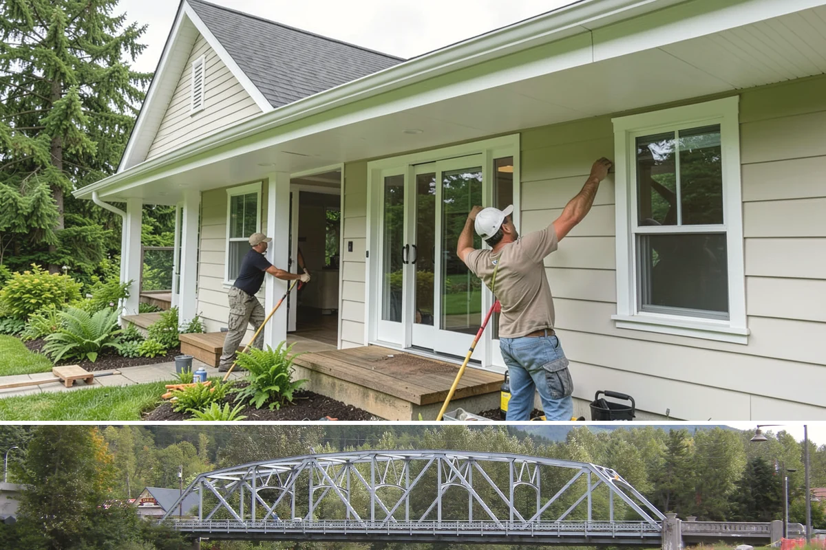 Home Bar Construction in Skykomish, King County, WA - Home bar builds run year-round and make a rewarding project before the holiday entertaining season.