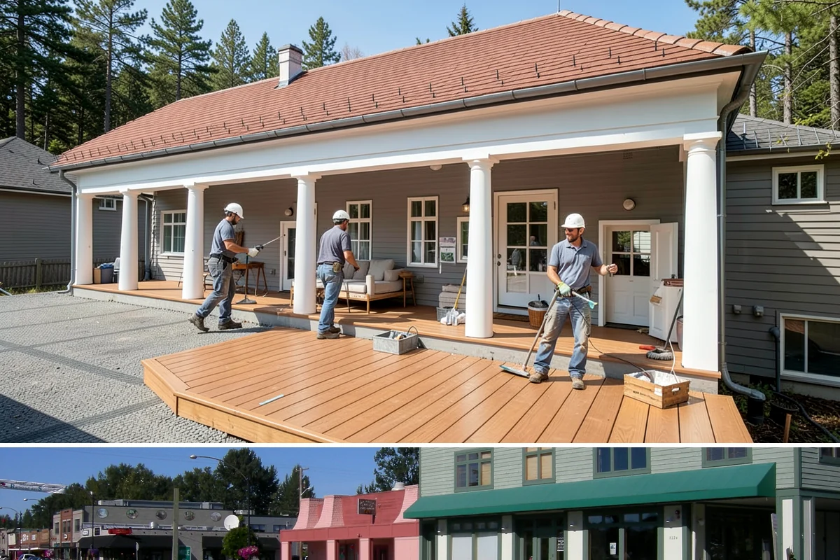 Home Bar Construction in Snoqualmie, King County, WA - Home bar builds run year-round and make a rewarding project before the holiday entertaining season.