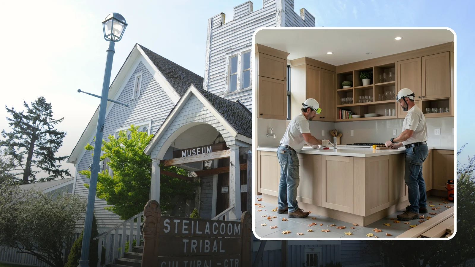 Home Bar Construction in Steilacoom, Pierce County, WA - We build home bars with the cabinetry, plumbing, and finishes to entertain in style.