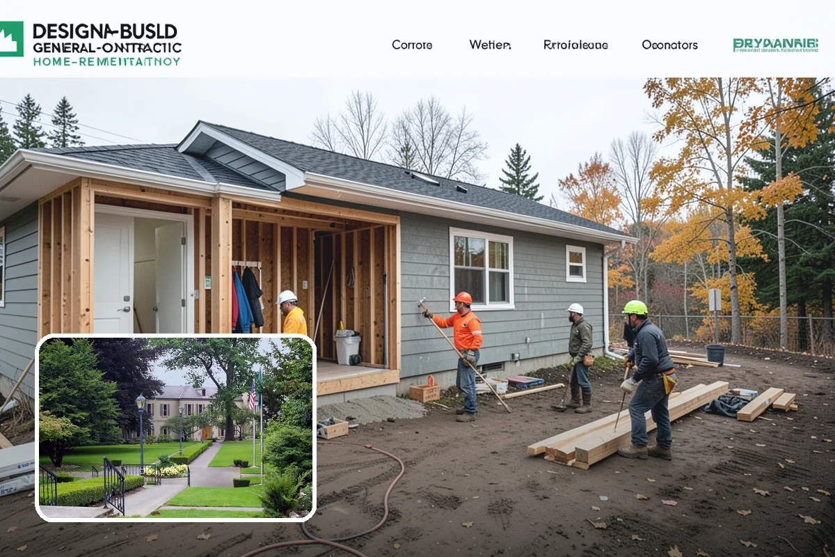 Home Bar Construction in Woodinville, King County, WA - Custom cabinetry and glass storage for hosting
