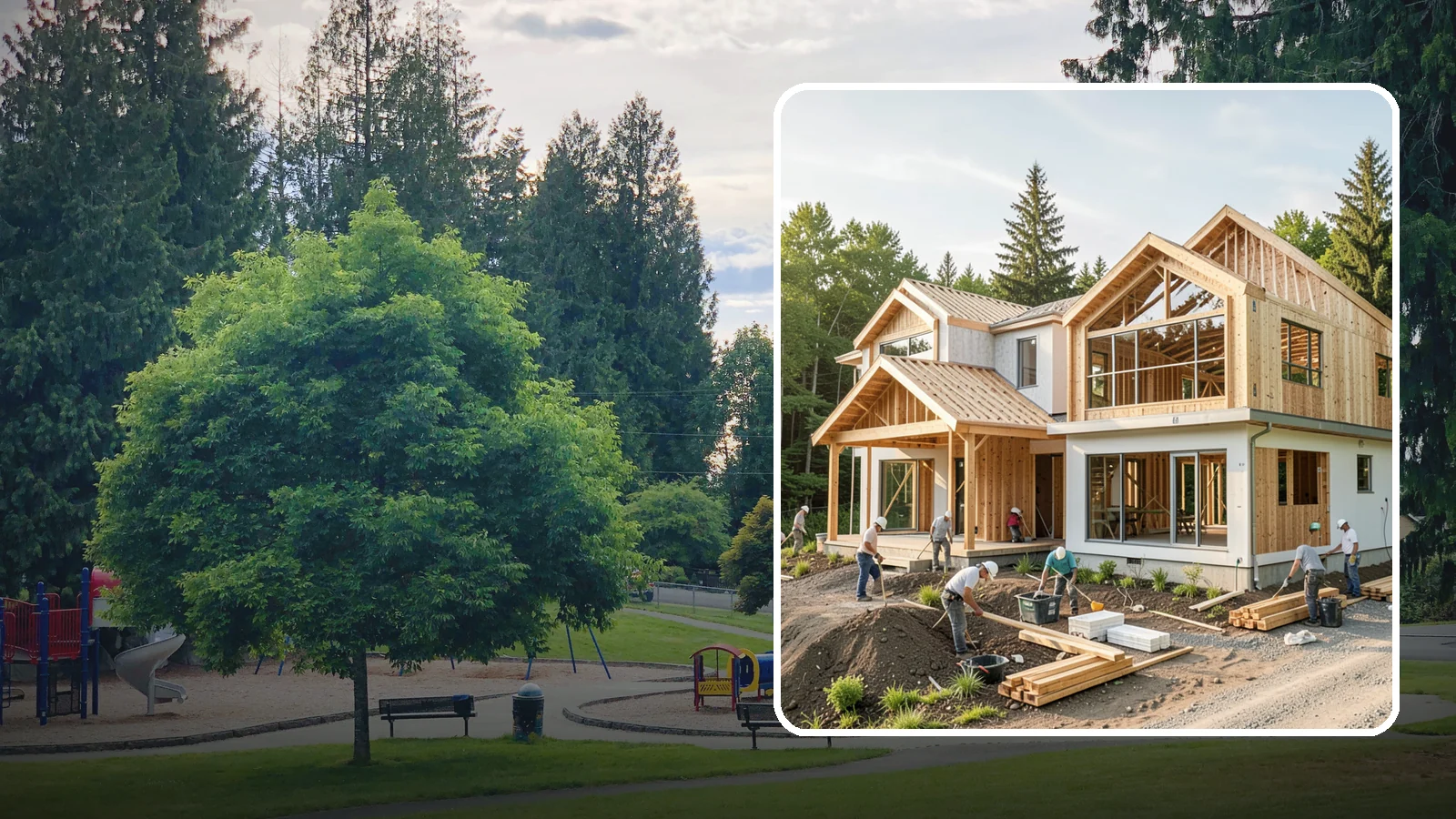Home Building in Bonney Lake, Pierce County, WA - Full-service new home construction from raw lot to finished, move-in-ready residence.