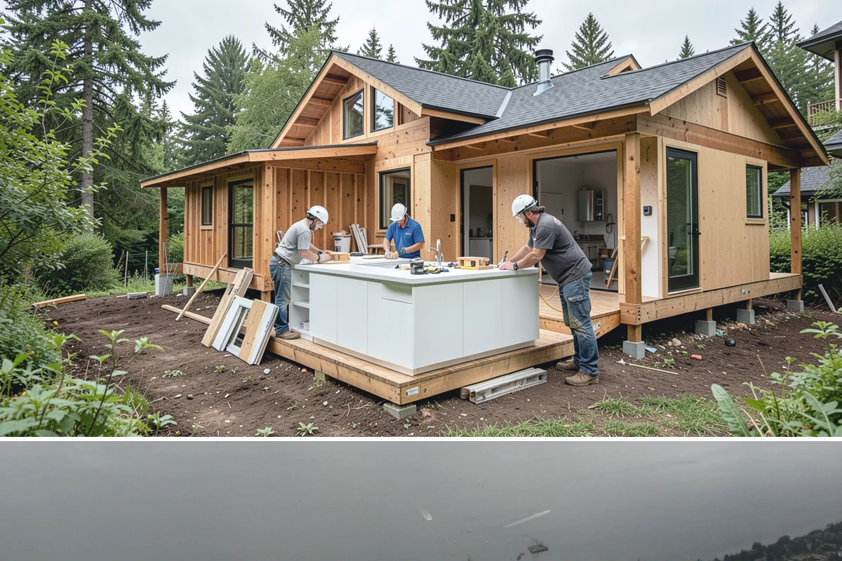Home Building in Des Moines, King County, WA - We start builds throughout the year but sequence the foundation for dry ground whenever the calendar allows.
