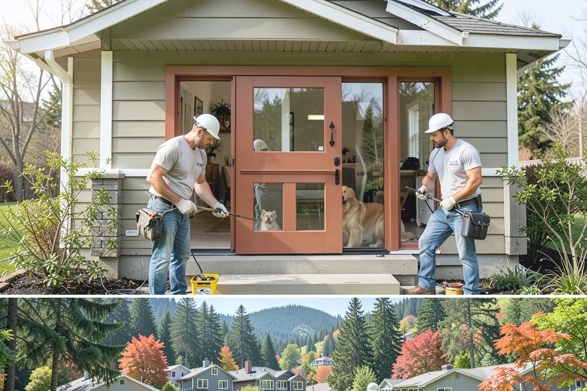 Home Building in Fircrest, Pierce County, WA - We start builds throughout the year but sequence the foundation for dry ground whenever the calendar allows.