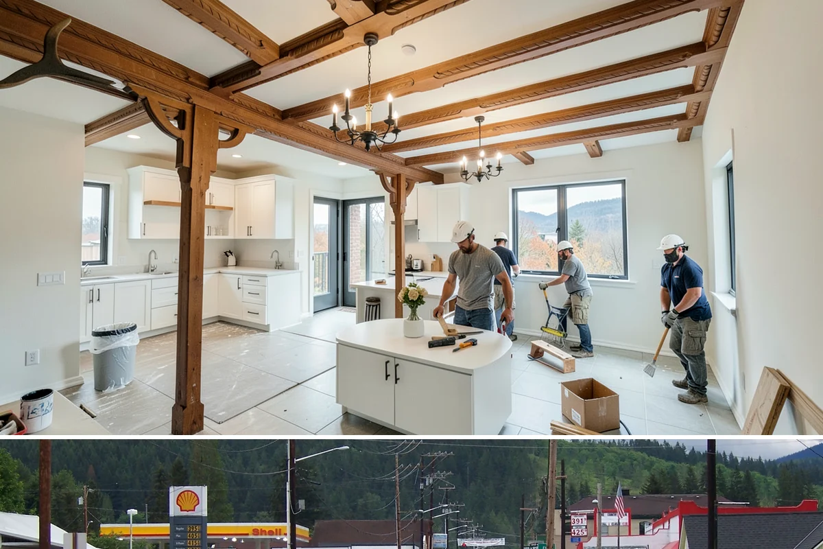 Home Building in Granite Falls, Snohomish County, WA - We start builds throughout the year but sequence the foundation for dry ground whenever the calendar allows.