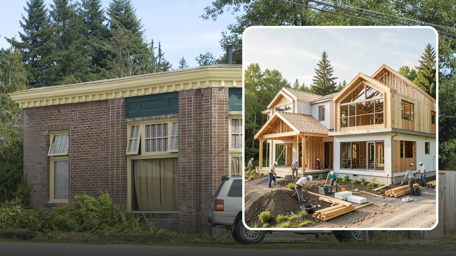 Home Building in Hamilton, Skagit County, WA - Full-service new home construction from raw lot to finished, move-in-ready residence.