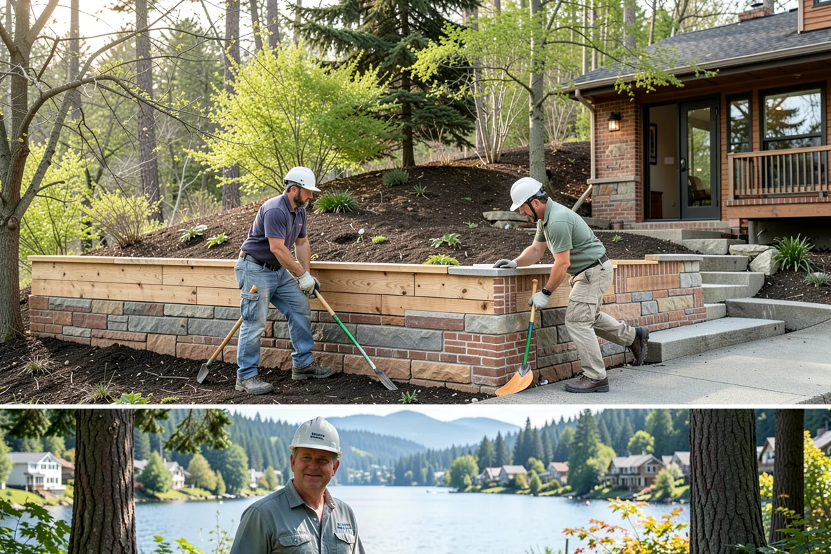 Home Building in Milton, King County, WA - We start builds throughout the year but sequence the foundation for dry ground whenever the calendar allows.