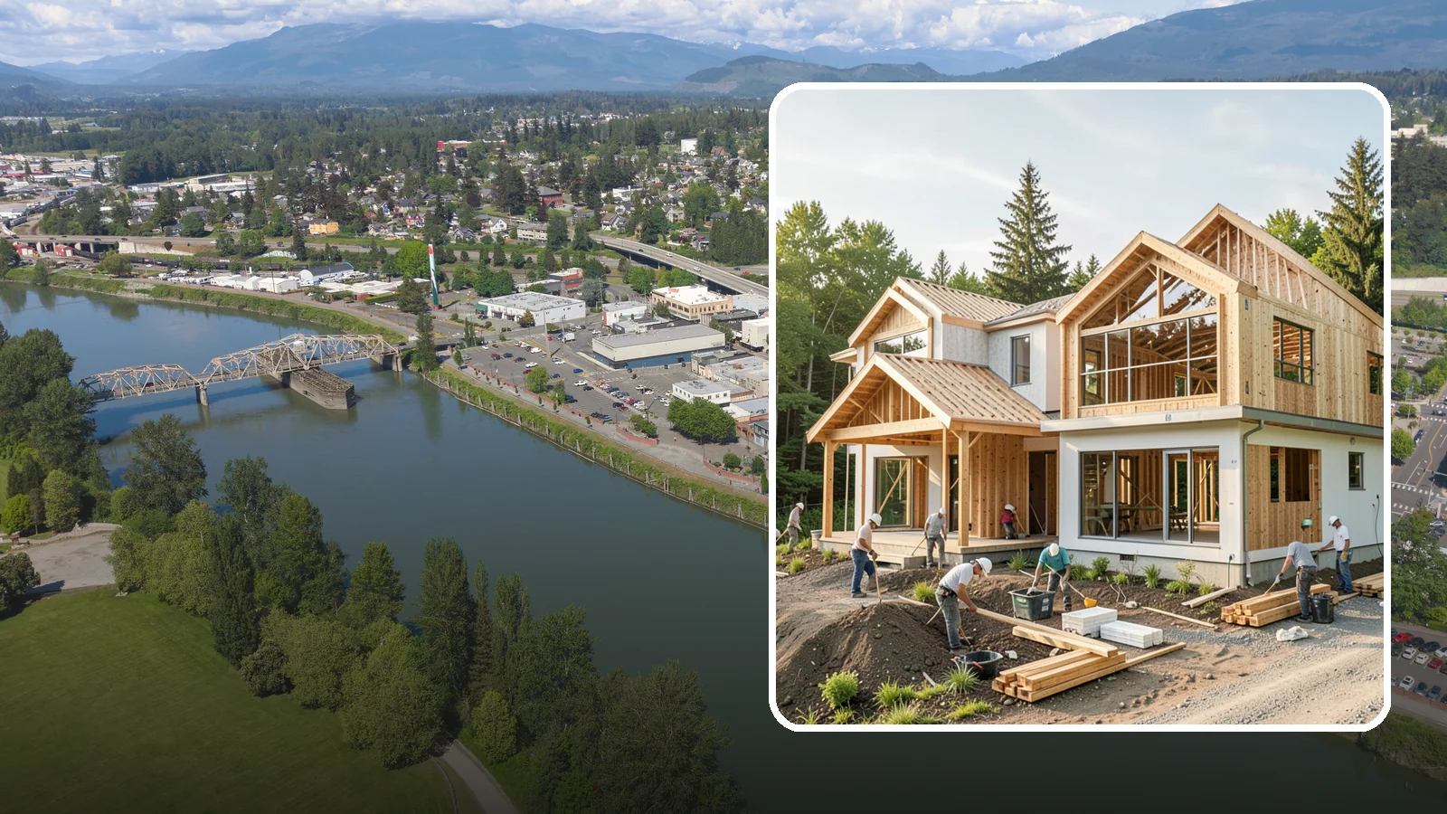 Home Building in Mount Vernon, Skagit County, WA - Full-service new home construction from raw lot to finished, move-in-ready residence.
