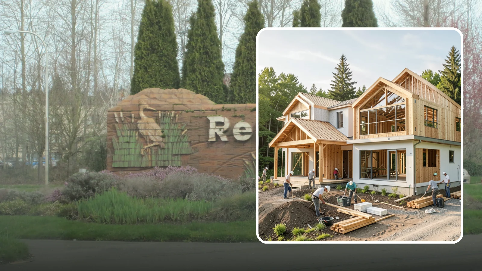 Home Building in Renton, King County, WA - Full-service new home construction from raw lot to finished, move-in-ready residence.