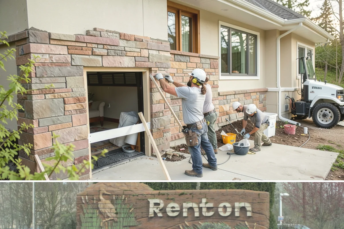 Home Building in Renton, King County, WA - We start builds throughout the year but sequence the foundation for dry ground whenever the calendar allows.