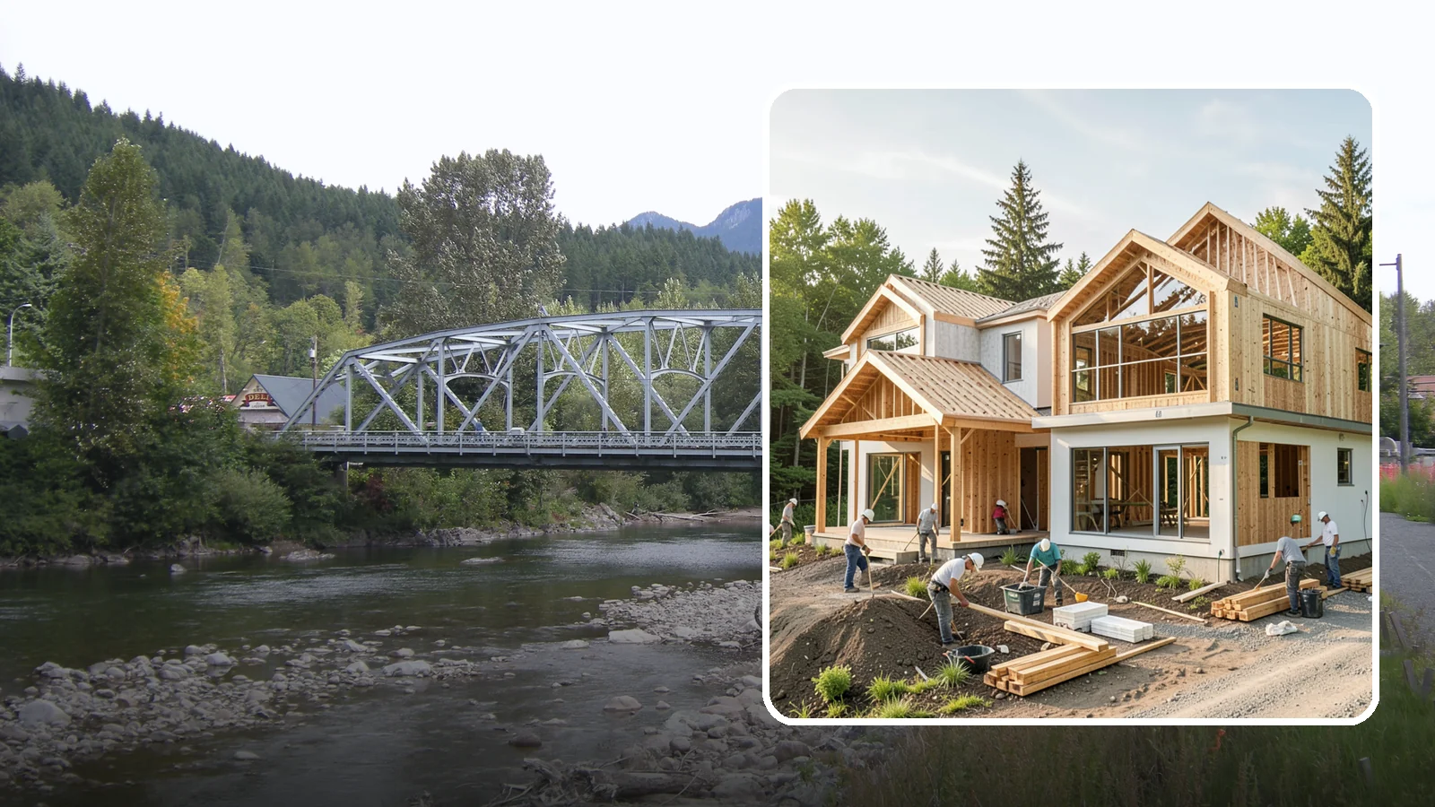 Home Building in Skykomish, King County, WA - Full-service new home construction from raw lot to finished, move-in-ready residence.