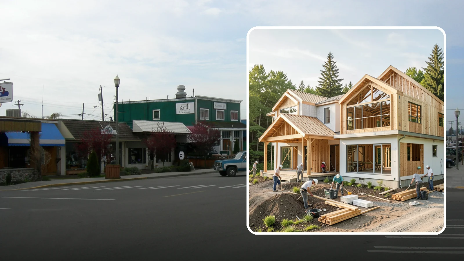 Home Building in Stanwood, Snohomish County, WA - Full-service new home construction from raw lot to finished, move-in-ready residence.
