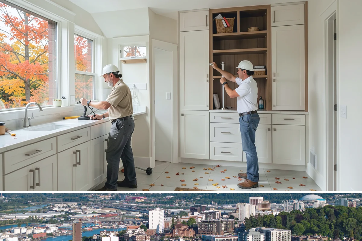 Home Building in Tacoma, Pierce County, WA - We start builds throughout the year but sequence the foundation for dry ground whenever the calendar allows.