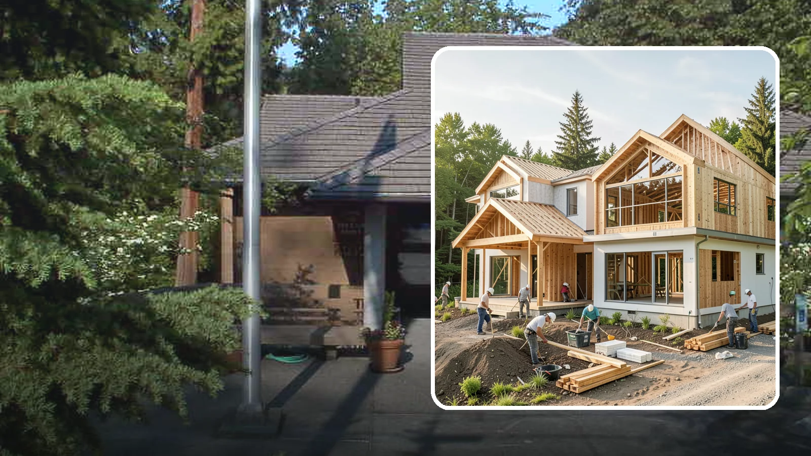Home Building in Yarrow Point, King County, WA - Full-service new home construction from raw lot to finished, move-in-ready residence.