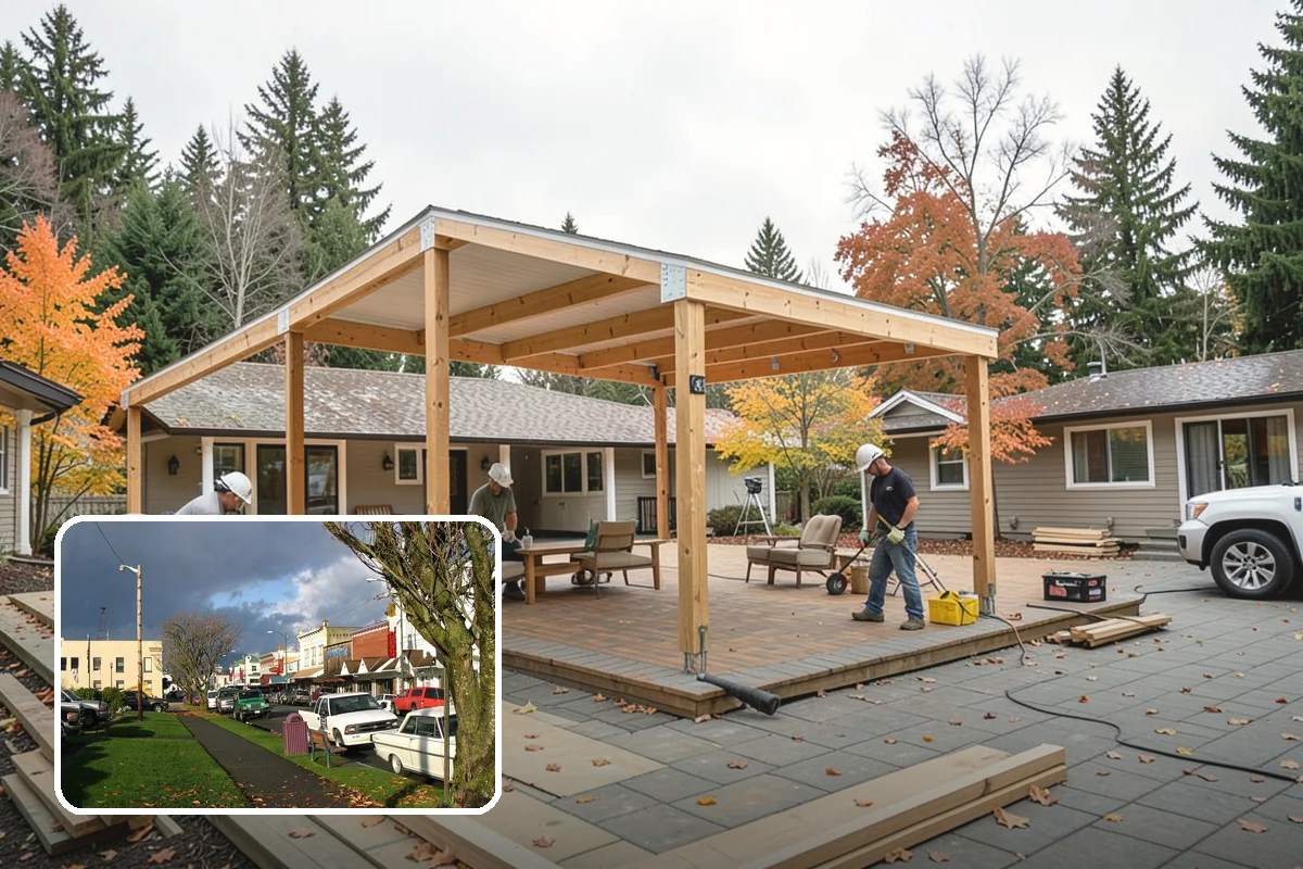 Home Gym Construction in Arlington, Snohomish County, WA - Reinforced flooring rated for heavy equipment and impact