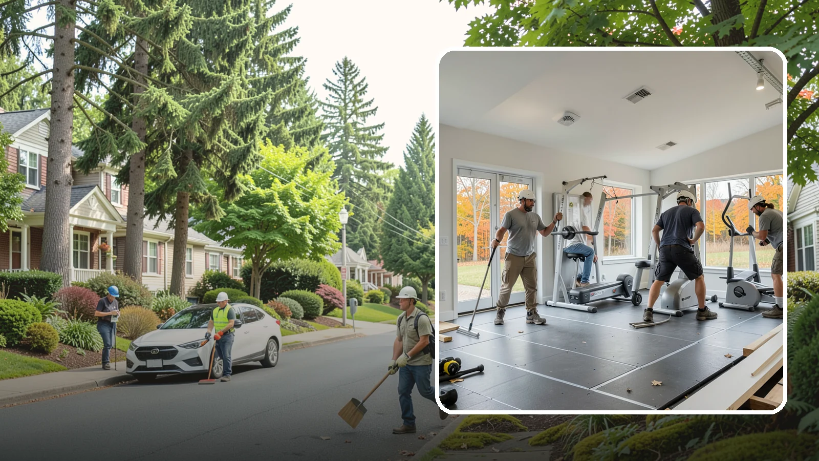 Home Gym Construction in Beaux Arts Village, King County, WA - We build home gyms with the reinforced floors, ventilation, and space to support serious workouts.