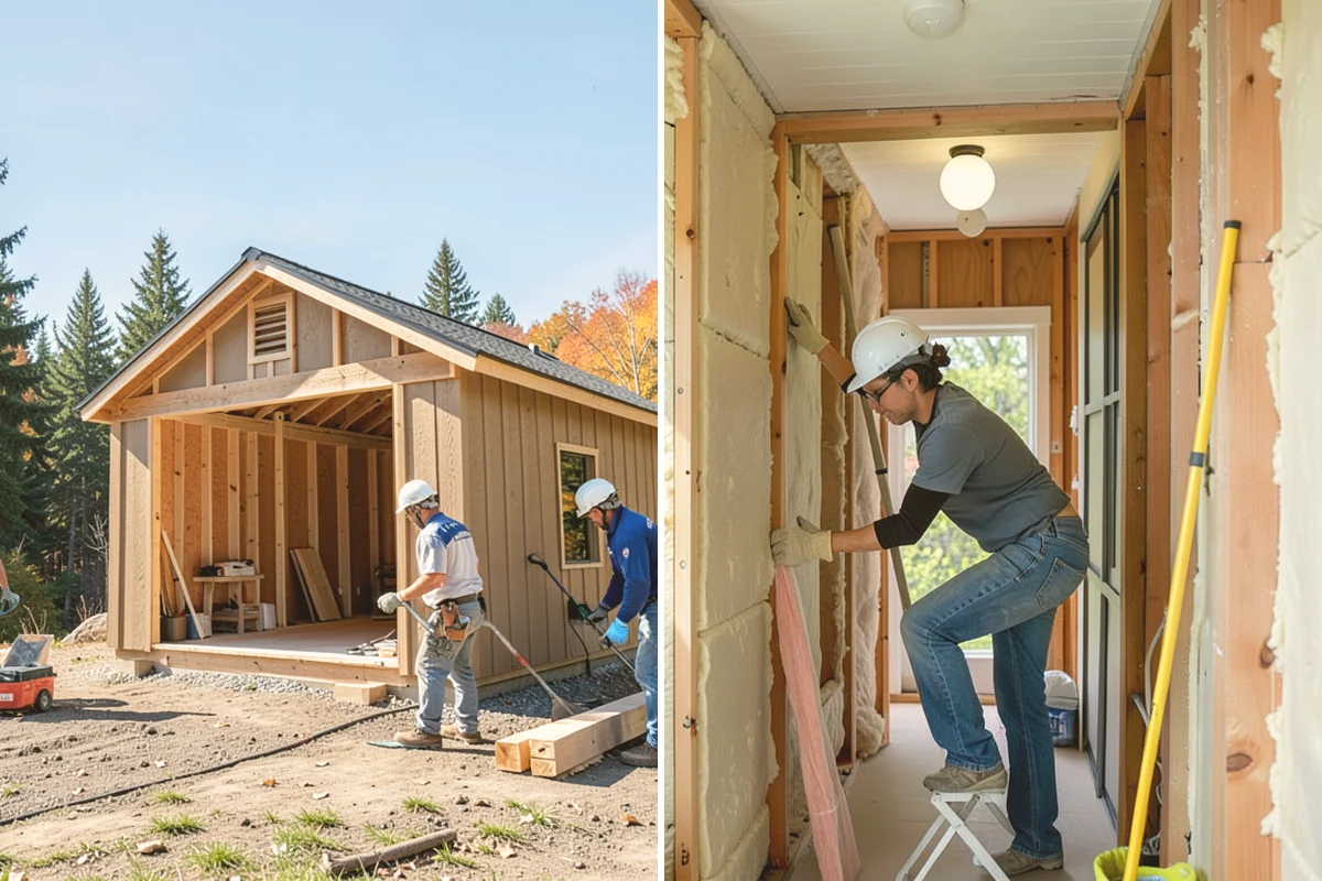 Home Gym Construction in Brier, Snohomish County, WA - We evaluate the space, loads, and ventilation needs