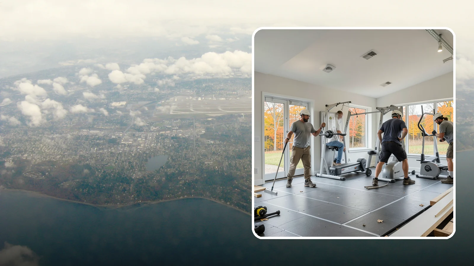 Home Gym Construction in Burien, King County, WA - We build home gyms with the reinforced floors, ventilation, and space to support serious workouts.