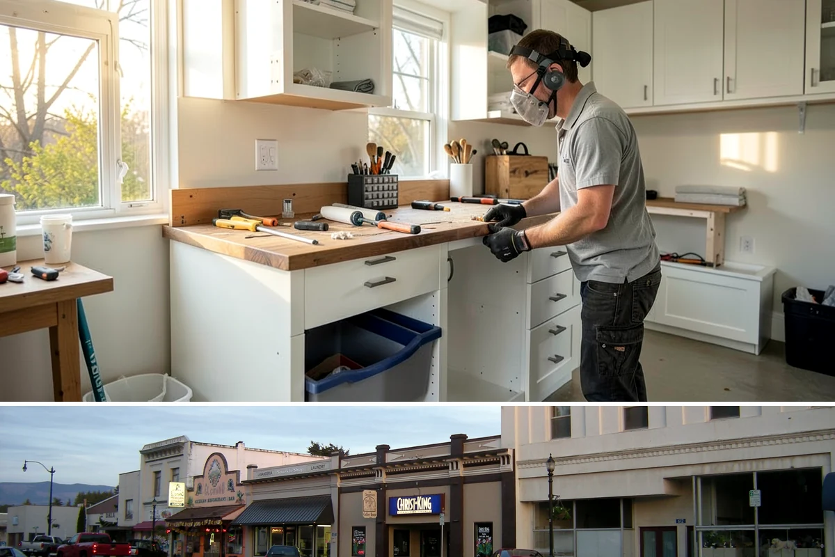 Home Gym Construction in Burlington, Skagit County, WA - Home gym builds run year-round, and finishing before winter gives you an indoor workout space when trails turn wet.