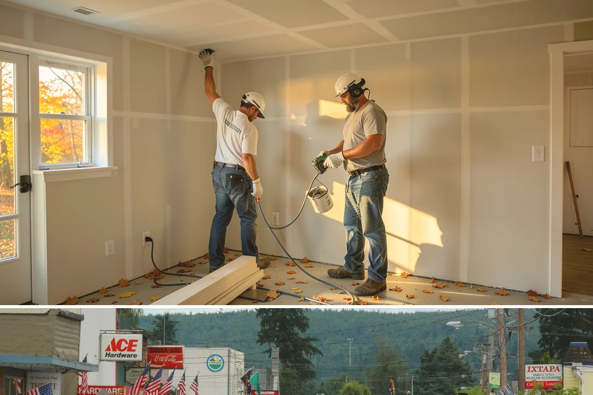 Home Gym Construction in Carnation, King County, WA - Home gym builds run year-round, and finishing before winter gives you an indoor workout space when trails turn wet.