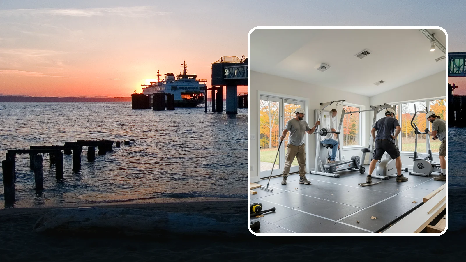 Home Gym Construction in Edmonds, Snohomish County, WA - We build home gyms with the reinforced floors, ventilation, and space to support serious workouts.