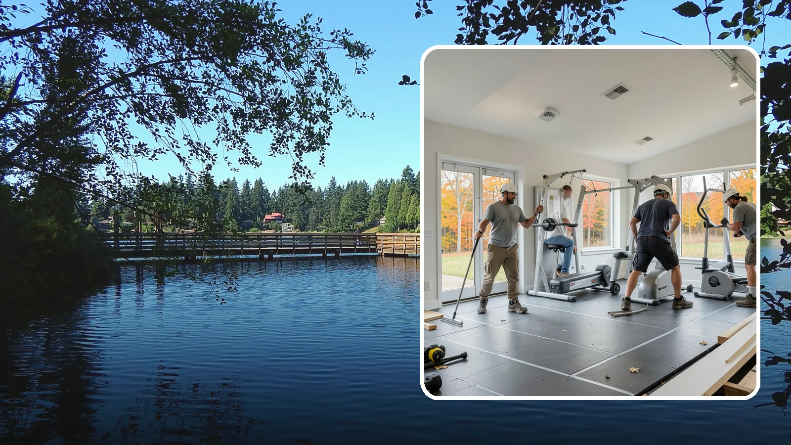 Home Gym Construction in Federal Way, King County, WA - We build home gyms with the reinforced floors, ventilation, and space to support serious workouts.