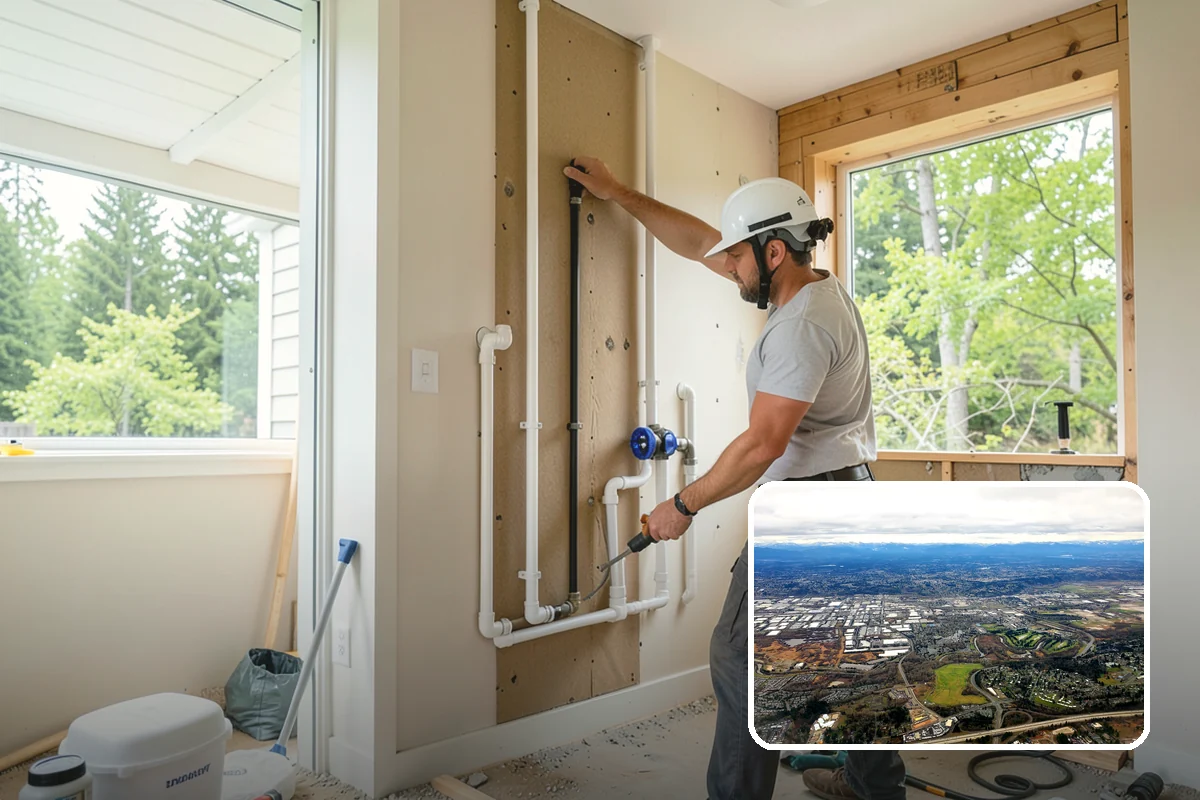 Home Gym Construction in Kent, King County, WA - Reinforced flooring rated for heavy equipment and impact