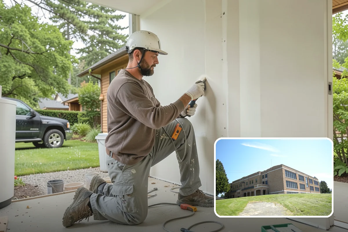 Home Gym Construction in Maple Valley, King County, WA - Reinforced flooring rated for heavy equipment and impact