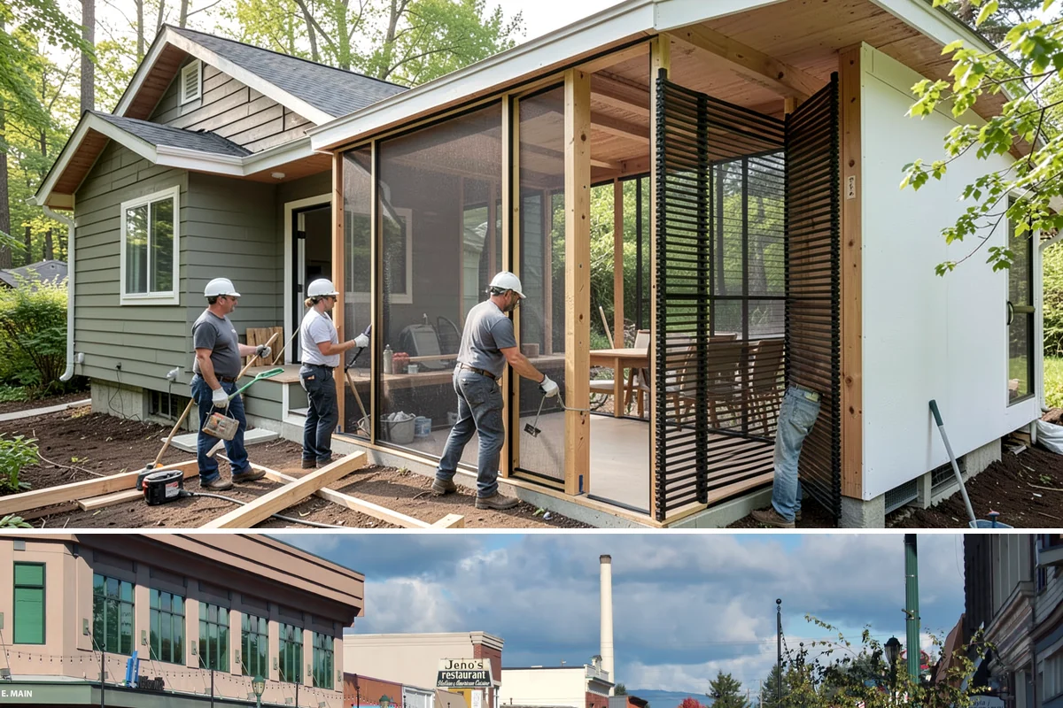 Home Gym Construction in Monroe, Snohomish County, WA - Home gym builds run year-round, and finishing before winter gives you an indoor workout space when trails turn wet.