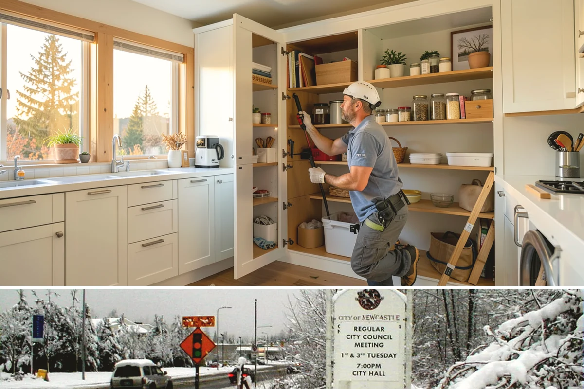Home Gym Construction in Newcastle, King County, WA - Home gym builds run year-round, and finishing before winter gives you an indoor workout space when trails turn wet.