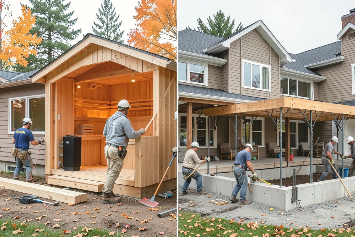 Home Gym Construction in North Bend, King County, WA - We evaluate the space, loads, and ventilation needs
