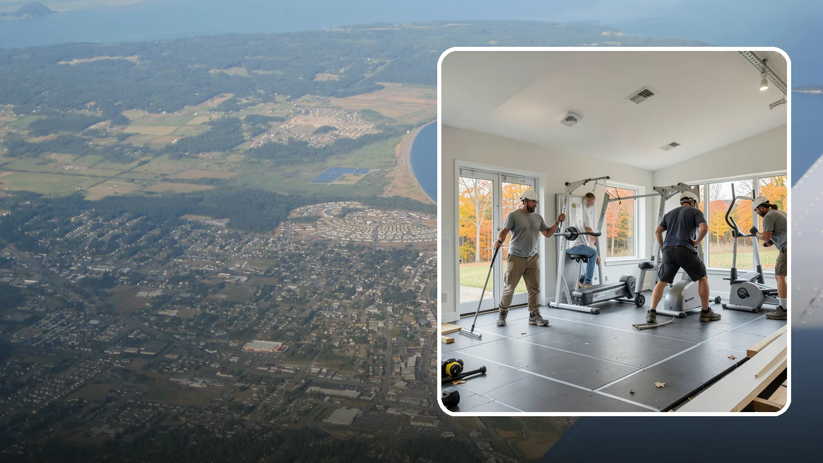 Home Gym Construction in Oak Harbor, Island County, WA - We build home gyms with the reinforced floors, ventilation, and space to support serious workouts.