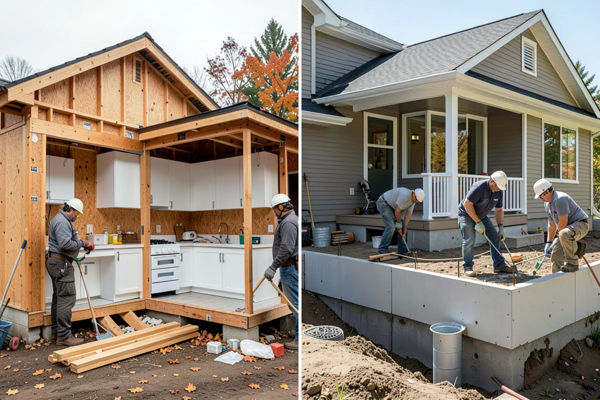 Home Gym Construction in Pacific, King County, WA - We evaluate the space, loads, and ventilation needs