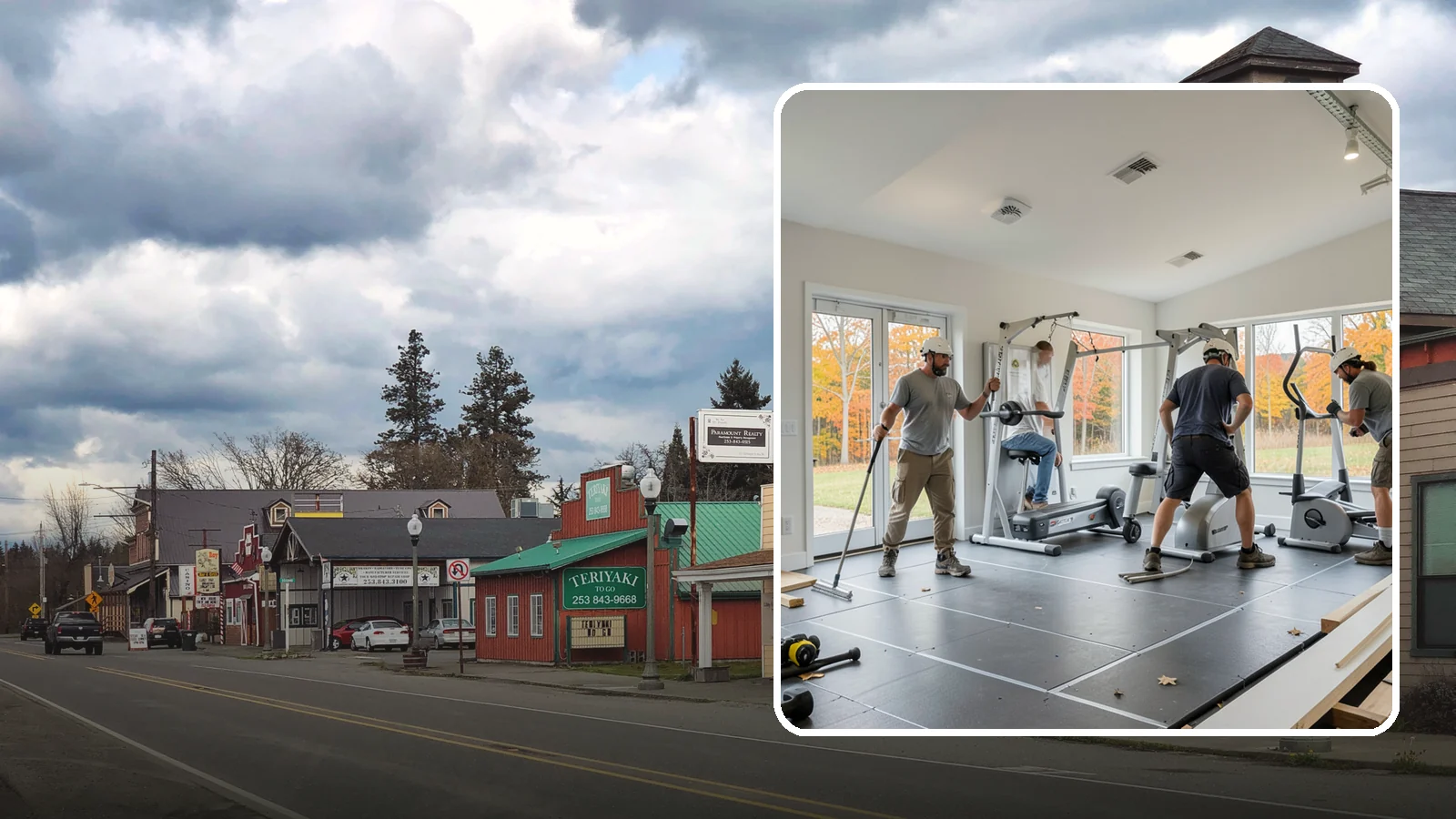 Home Gym Construction in Roy, Pierce County, WA - We build home gyms with the reinforced floors, ventilation, and space to support serious workouts.